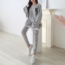 르엠마 뉴욕레이어드 SET 맨투맨 여자박스티 여성박스티 여자트레이닝 여성트레이닝 홈웨어 여성트레이닝세트 긴팔트레이닝세트 여자긴팔 여성긴팔 여자운동복 여자 트레이닝복 세트