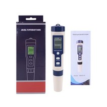 염도 측정기 디지털 염분계 가정용 인 수영장 아쿠아리움용 수질 총용존고형물 전기전도도 농도 염분 온도 테스터 가지 기능 하나로 통합 수족관에서 사용 가능, C