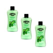 하와이안트로픽 Hawaiian Tropic Lime Coolada 바디 로션 및 데일리 모이스처라이저 애프터 썬 4732g(16온스) - 3팩, After Sun Lotion