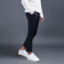 [5컬러][S~4XL]남자 트래비스 원턱 기모 밴딩 슬랙스 팬츠