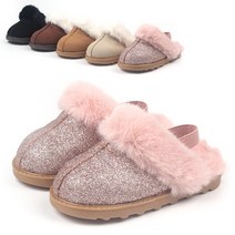라스텔라 모조 아기 유아 아동 초등 주니어 남아 여아 뮬 밴딩 겨울 퍼 털 슬리퍼 신발 부츠