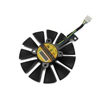 ASUS GTX 980 Ti R9 390X 1060 RX 480 그래픽 카드 냉각 팬용 87MM FDC10U12S9-C, 01 4Pin