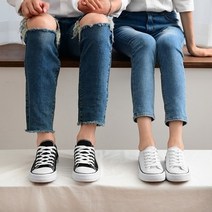 남 여 콜한 청바지에 어울리는 화이트 블랙 스니커즈 흰 신발 슈즈 7컬러