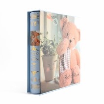 인생네컷 초음파사진 스냅사진 보관 좋은 포토앨범 곰돌이 스카이