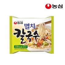 농심 멸치 칼국수, 7개, 98g