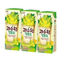 과수원 주스 청포도 190mlx24팩/1BOX, 상세페이지 참조, 상세페이지 참조