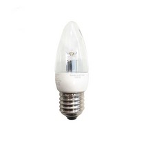 지이라이팅 GE 캔들 LED램프 촛대구 4.5W 전구색(E26 E14), E26
