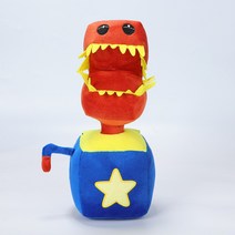 허기워기 키시미시 boxyboo 박시부피규어 박시부장난감 훠기워기 인형 허기워기인형 프로젝트플레이타임박시부 허기위기 파피플레이타임박시부 게임 봉제 인형, 열린 입 이상한 다섯개 별 상자 30cm 185g, 공장직판cm
