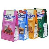 판매 ghirardelli 길라델리 스퀘어스 초콜릿 4종류 cm md rd sd