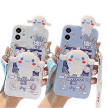 아이폰 12 mini 11 pro xs max 캐릭터 목걸이 케이스 8 7 6 + se2 키즈폰 피규어 케이스
