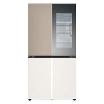 LG 디오스 오브제컬렉션 노크온 매직스페이스 M873GCB452 용량 875 /브라운 / 베이지, 없음