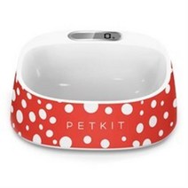펫킷 프레쉬 프리미엄 항균 스마트 급식기, 폴카도트, 1개