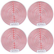 전자파 전자파차단 전자파차단스티커 보호필름 안티 방사선 보호기 방패 emf 보호 모바일 휴대 전화 스티커 emr 차단기 노트북 컴퓨터 전자 장치, b-은 4pcs, 1개