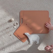 디자인앤쿠 슈프림 실리콘 도마 규소수지 이유식, 블루+도마베이비블루