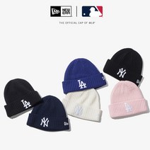 뉴에라 MLB 인기선물 6종 택1 메리노울 립 커프 비니 모자, 없음