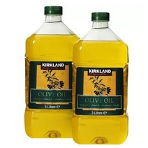 커클랜드 시그니춰 올리브오일 6L (3L 2개) 모든 요리 볶음 구이 튀김 요리에 스페인산 100% 올리브유, 3L, 2개
