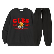 글래드블리스 남여공용 농구공 도톰맨투맨+조거팬츠셋트