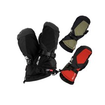 그루브스타 RX 핑거 미튼 글러브 / 스노우 보드 스키용/ 벙어리장갑/ 방한 방수장갑/ 동계장갑/ 등산용 장갑/ 제코BEST, 카키