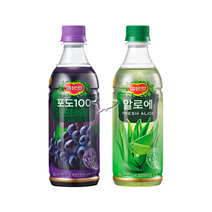 델몬트 400ml 2종 포도 20개+알로에 20개 총40개, 단품, 단품