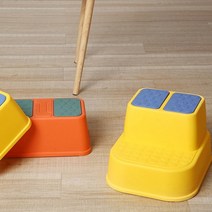 이케아 미끄럼방지 아동 아기 안전 디딤대 논슬립 욕실 세면대 침대 아이발판 계단, 2단, 파랑