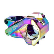 스템 가변 카본 자전거 honsun pro 초경량 mtb 알루미늄 합금 cnc 28.631.850mm xc am enduro dh mountain bike short stem, 무지개