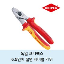 독일 크니펙스 6.5인치 절연 케이블 가위