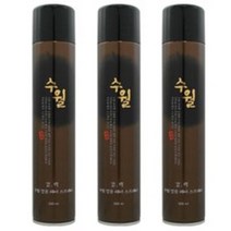 3개)수월 명품강력 헤어스프레이300ml, 6개, 300ml