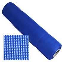 수직망 청색 1.8m x 60m 보호망 비계망 울타리망 안전 펜스망 낙하물 추락 방지 먼지 건설 건축 산업