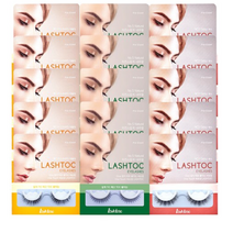 래쉬톡 원터치 인조 속눈썹 3종 세트, 러블리, 내추럴, 섹시, 5세트