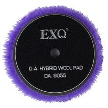 EXQ 5인치 듀얼 하이브리드 퍼플 울패드 DA9055 낱개