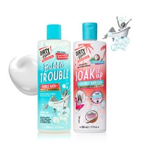 더티웍스 버블 거품 입욕제 500ml x 2, 코코넛