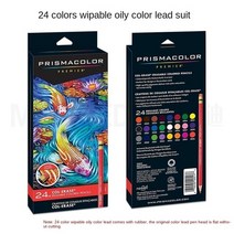 오리지널 prismacolor 연필 유성 색연필 세트 컬러 스킨 톤 유성 색연필 세트, 24색 닦음