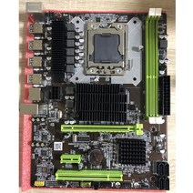 Atermiter X58 LGA 1366 마더보드 REG ECC 서버 메모리 및 제온 프로세서 지원 CPU, 한개옵션0