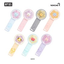 BT21 미니니 휴대용 미니 핸디 선풍기 캠핑용 핸즈프리 손풍기 BTS 굿즈, 치미(CHIMMY)