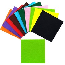 (디머스) 교실 게시판 환경 구성 꾸미기 미니 펠트원단 정사각형(10개)