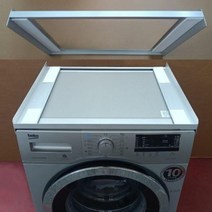 건조기 직렬키트 직렬설치 연결랙 세탁기 앵글 연결 보드 스태킹키트, 실버 폭 600mm x 깊이 620mm