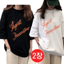 리더스타 2-A-099 여성반팔티 여성티셔츠 루즈핏 반팔 티셔츠