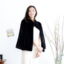 우진모피(WJ) 코펜하겐퍼 휘메일 네이비 숏밍크코트 국내생산 본사직영