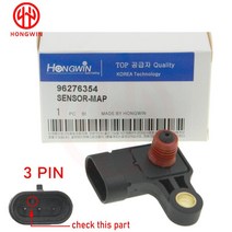 자동차센서 차량용센서 96276354 25184080 Chevrolet Daewoo Lanos Leganza Nubiba Rezzo 용 MAP 센서 1 6 8 2 0L