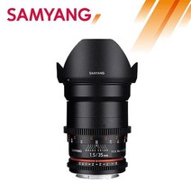 삼양 VDSLR 35mm T1.5 ll 풀프레임용 캐논 소니 카메라 영상 촬영 전용 렌즈, 2.소니E