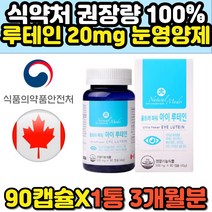 울트라 파워 슈퍼 루테인 골드 베타카로틴 비타민 A E 캐나다 직구 직수입 루테인아스타잔틴 헤마토코쿠스 빌베리 눈피로 눈건조 필수 영양제 추천