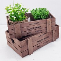 한소픈 하트 우드박스_소 1P 수납함 나무상자 사과박스 정리용품 공간박스 빈티지, 1개