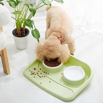 소형견식탁 흘림방지 강아지밥그릇 소형견 샤료 밥그릇 물그릇, 상세페이지 참조, 상세페이지 참조
