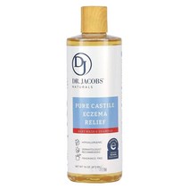 Dr. Jacobs Naturals Dr. Jacobs Naturals 퓨어 카스티야 습진 완화 바디 워시 및 샴푸 473ml(16oz), 5개