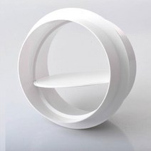 덕트 닥트 자재 100mm 150mm 드래프트 차단기 댐퍼 환기 체크 밸브 드래프트 백