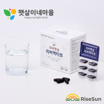 리버햇살 리버액티브60정 2개월 프랑스산 밀크씨슬 + 아티초크 + 건조효모 + 커큐민(강황) + 레시틴 + 흑마늘추출물 + 헛개나무추출물 + 아르기닌 + 결명자추출물 리뉴얼새제품, 2박스(5%할인), 120정