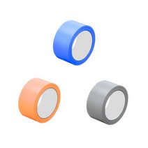 자국안남는 테이프 18mm 잘떨어지는 컬러 멀티 테이프312pro, 쿠팡 검정색