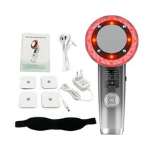 피부관리기 홈케어 리프팅 쿨링마사지기 클린징 8 in 1 초음파 캐비테이션 ems 팻 버너 바디 슬리밍 마사지 체중 감소 rf led 적외선 피부 뷰티 케어 기계, 블랙박스 없음