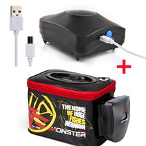 NEW 휴대용 충전식 낚시기포기 낚시살림통 기포기+살림통세트