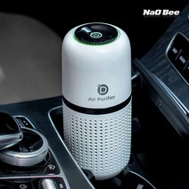 NaOBee 디월스 클린버 차량용 음이온 공기청정기, 클린버 차량용 공기청정기(블랙)+공기필터1추가